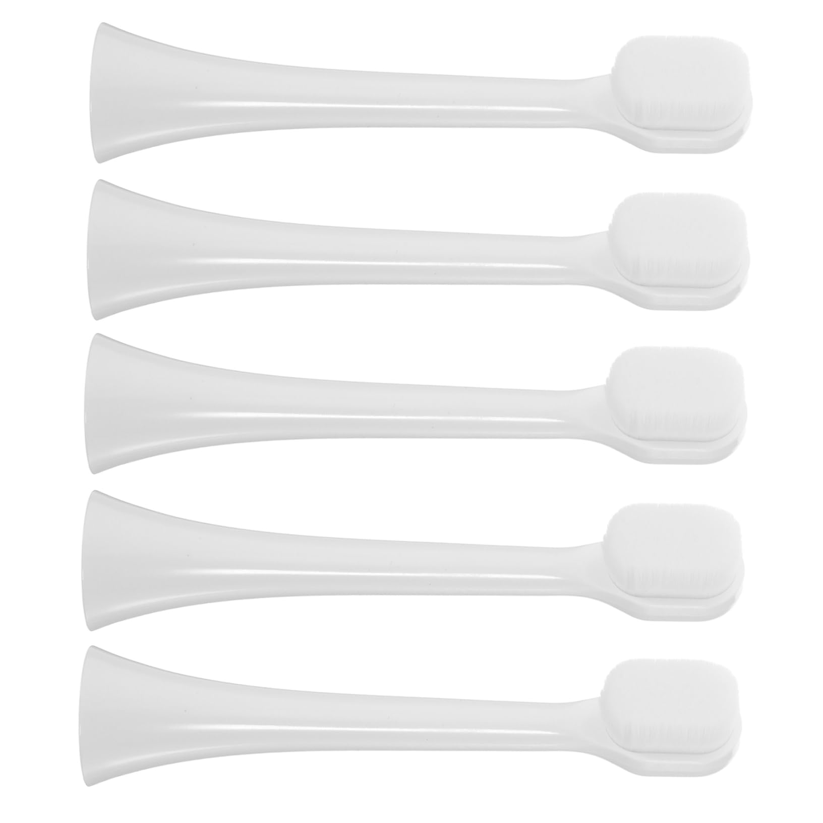 BESTYASH 5Pcs Electric Toothbrush Replacement Heads Durable Compatible Brush Heads for Series Gentle Gums for Travel Safe Oral Care