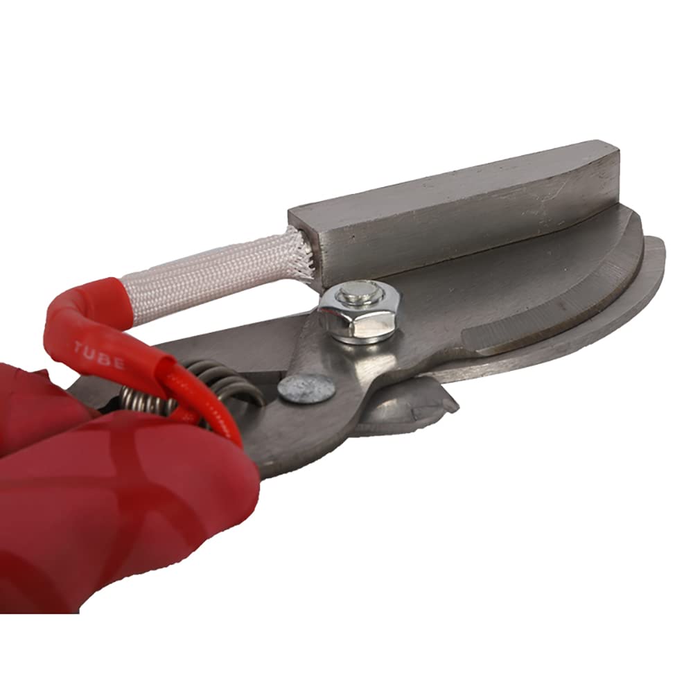 Cortador de Cola Sin Sangre de Calefacción Eléctrica de 220V, Alicates de Corte de Cola de Lechón, 80W 370 ℃ Para Cerdo, Oveja, Cabra, Herramientas de Granja
