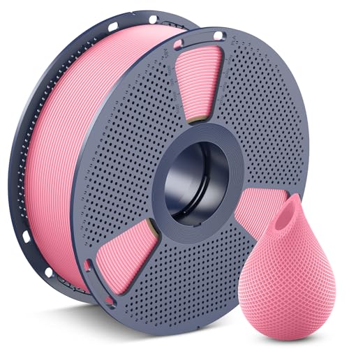 Image of SUNLU PETG Filament 1.75mm, Strong 3D Printer Filament, Less Stringing Good Layer Adhesion High Toughness, PETG Filament 1.75 ±0.02mm, 1kg Spool (Pink)