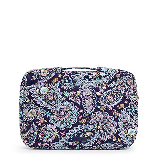 Vera Bradley Women's Cotton Laptop Organizer Tech Accessory, French Paisley, One Size