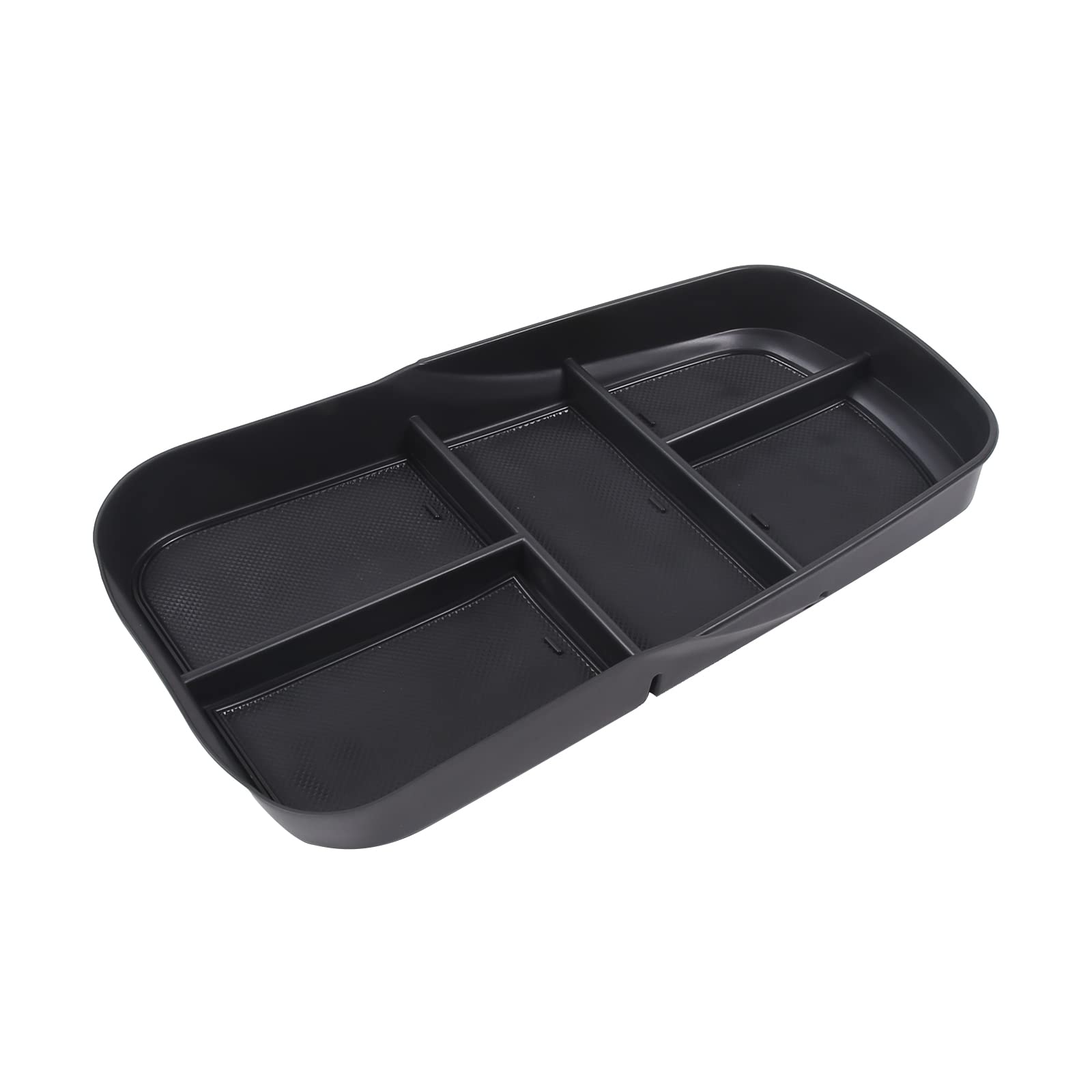 Für Benz EQE EQS ABS schwarze Auto-Mittelkonsole untere Aufbewahrungsbox Handyablage Organizer Aufbewahrungsbox Auto Innenraum Zubehör