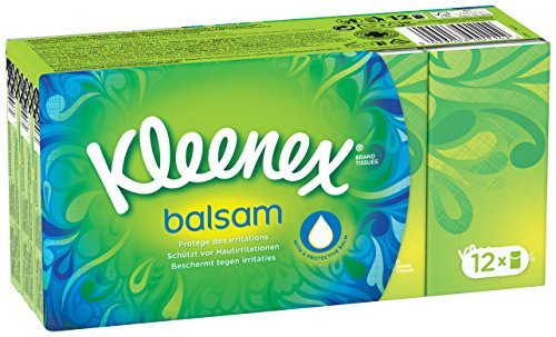 Kleenex® - Fazzoletti balsamici a 4 strati.