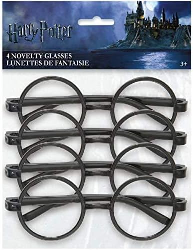 Miniatura 4 de Paquete de suministros para fiesta de cumpleaños de Harry Potter, incluye bolsas de botín, gafas, pulseras, lápices, tatuajes