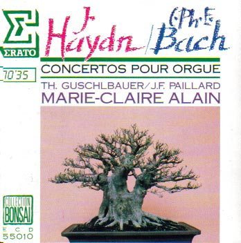 Haydn:3 Organ Ctos. [Audio CD]