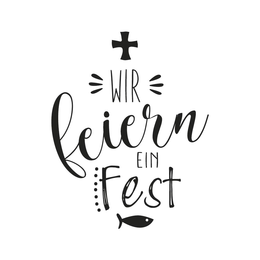Rayher 2911500 Wood Mounted Rubber Stamp with Invitation Text, Stamps for Invitation Cards for Baptism, First Communion and Confirmation, 6cm x 7cm