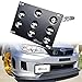GTPLUS JDM Front Bumper Tow Hook License Plate Mounting Bracket Holder Relocator Compatible with Scion FR-S 13-17, 18-21 Toyota 86, Compatible with Subaru 13-21 BRZ, 15-21 WRX/STi Impreza/Forester