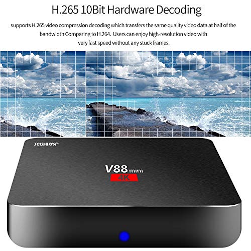 Btuty Smart Android TV Box V88, Interface HD