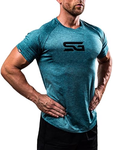 T-Shirt Slim Fit Homme Satire Gym pour la Musculation et le Fitness