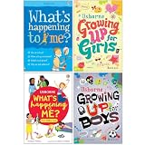 What's Happening to me Growing up for Boys and Girls Collection 4 Books Set, (What's Happening to Me?: Boy, What's Happening to Me? (Girls Edition) (Facts of Life), Growing Up for Boys, and Growing Up for Girls)
