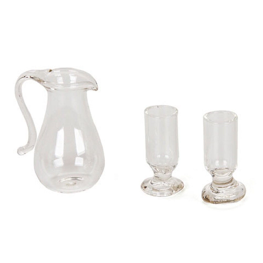 Darice, Timeless Miniature Glass and Drink Set