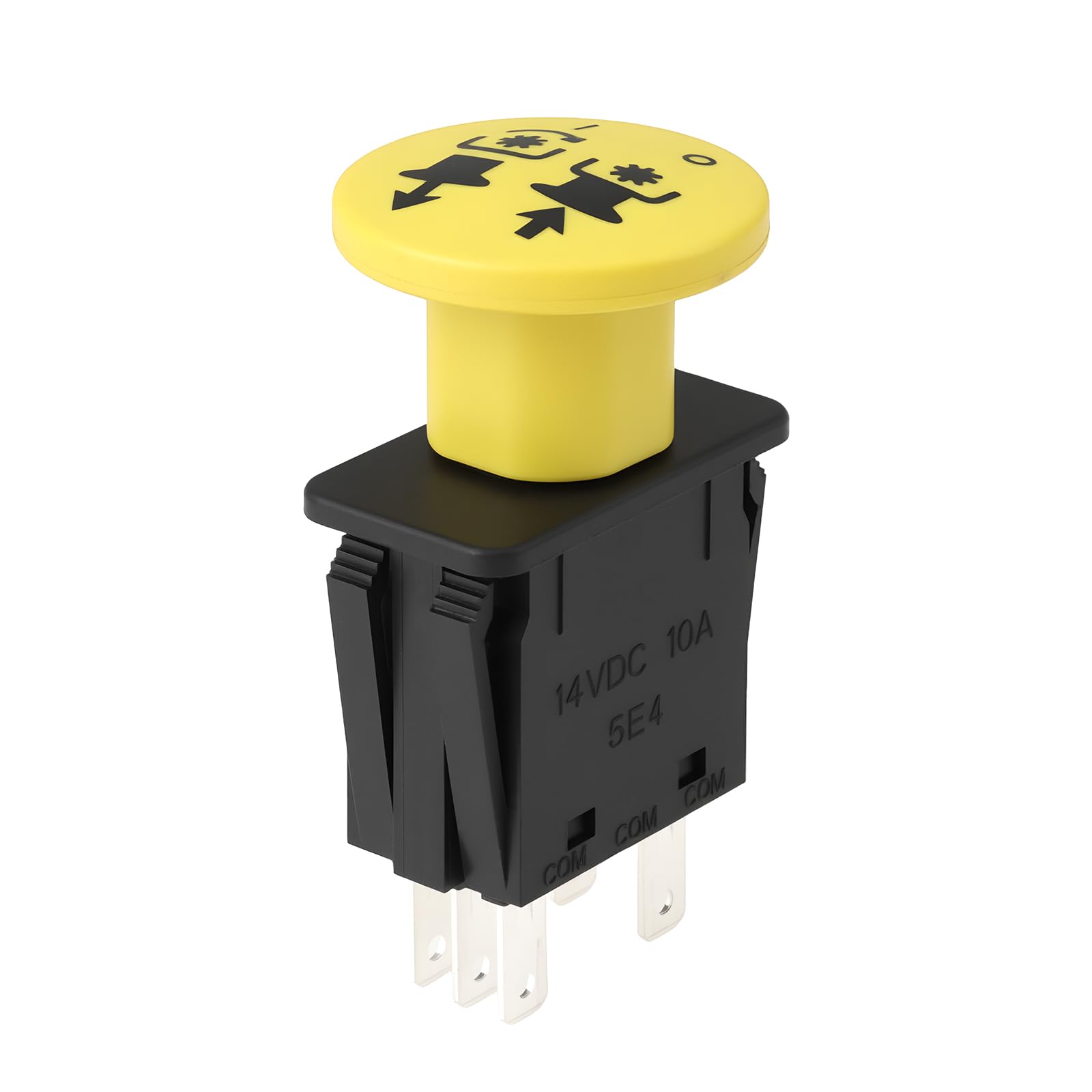 Amazon.com : LT Easiyl 5Pin Yellow Clutch PTO Switch 14VDC 10A