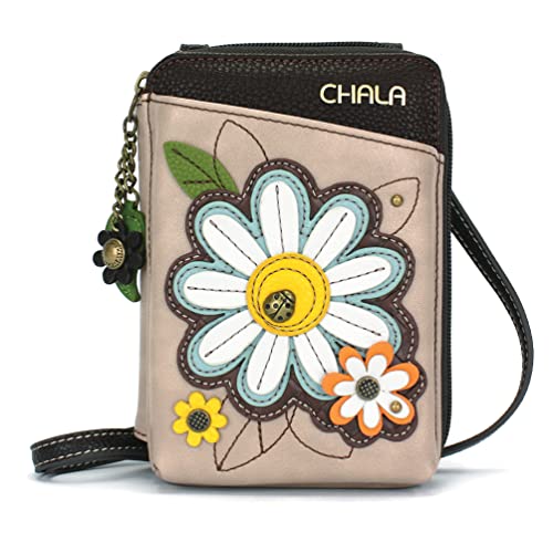 Image of CHALA Wallet Crossbody Cell Phone Purse - Women Faux Leather Multicolor Handbag with Adjustable Strap