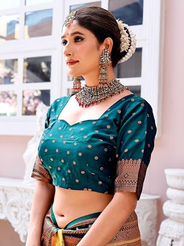 Image of GRECIILOOKS Saree | Women Saree | Cotton Silk Saree | Casual Saree For Women| Saree for Women | Silk Saree | Banarasi Saree