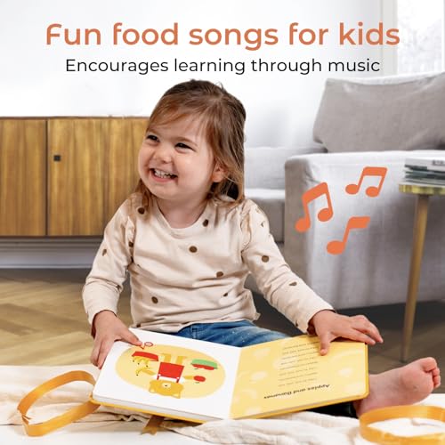 Cali's Books I'm a Little Teapot Music Book for Toddlers 1-3 Years Old - Food Musical Books, Interactive Baby Sound Book, Singing Toy for Children Girls, Learning Song Toys for Toddler Boys - Image 4