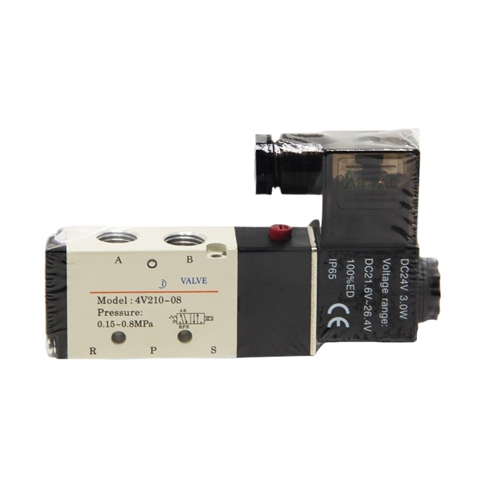 Yjcebgped 4V21008b Dc24v 1Pc 4V Series Solenoid Valve 4V22008a Ac220v(4V21008b Dc24v)