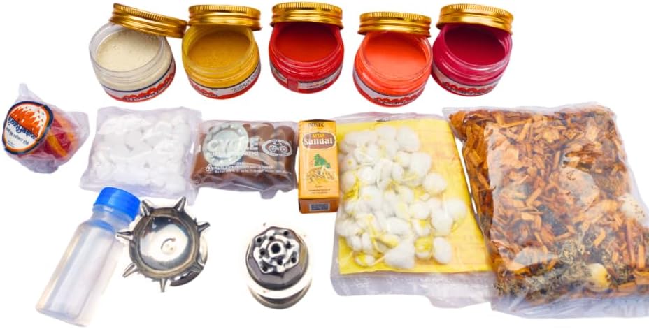 DEV POOJA STORE Nitya Puja Ritual Essentials Kit/Nitya Puja Samagri Kit/Complete Daily Pujan Samagri Box/Divine Daily Worship Kit
