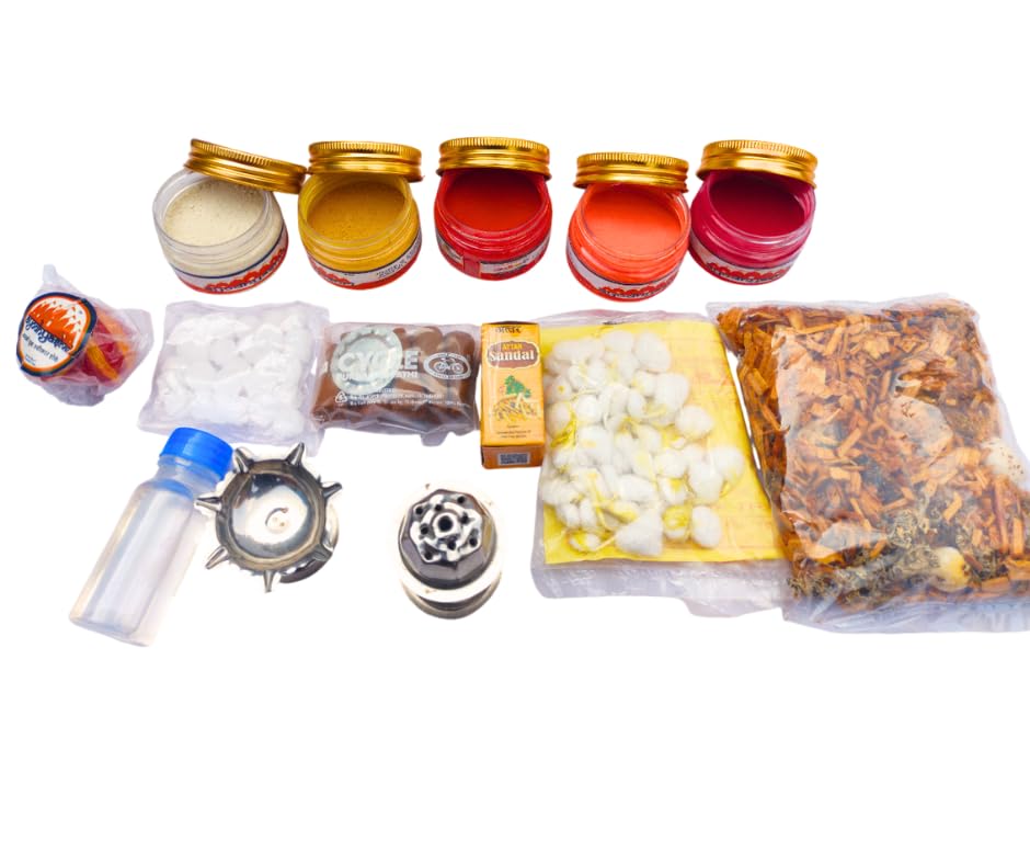 DEV POOJA STORE Nitya Puja Ritual Essentials Kit/Nitya Puja Samagri Kit/Complete Daily Pujan Samagri Box/Divine Daily Worship Kit