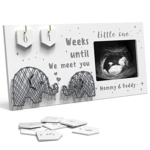 Baby-Sonogram-Picture-Frame-w-Baby-Countdown-Weeks-Standard-4x3-Ultrasound-Photo-Pregnancy-Announcements-Ideas-Gender-Reveal-Baby-Shower-Gift-New-Mom-Expecting-Parents-to-Be-Keepsake-Gifts Baby Sonogram Picture Frame w Baby Countdown Weeks Standard 4×3 Ultrasound Photo Pregnancy Announcements Ideas Gender Reveal Baby Shower Gift New Mom Expecting Parents to Be Keepsake Gifts