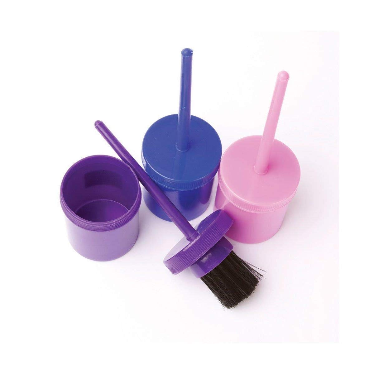Lincoln Hoof Oil Brush With Container Blue 3165