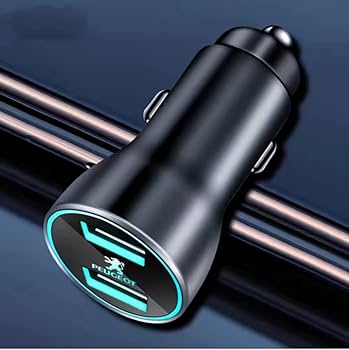 Amazon | プジョー 車載充電器 シガーソケット USB 2ポートSUV 308 208