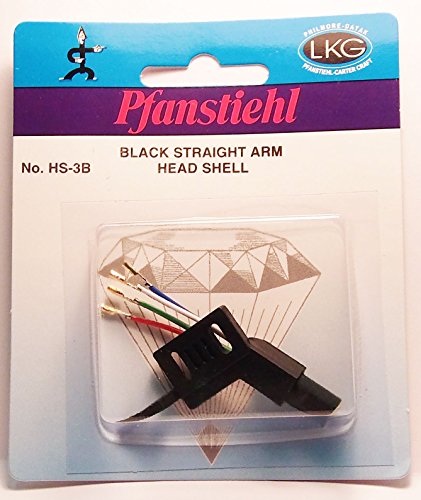  Brand New Headshell for Straight Tone Arm Turntable with Gold Plated Leads