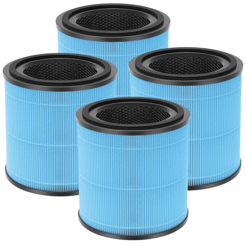 Image of AP0601 Replacement Filters Compatible with AIRTOK Air Puri-fier, 4-in-1 Main Filters, High-Efficiency Activated Carbon Filter, AP0601-RF 4 Pack