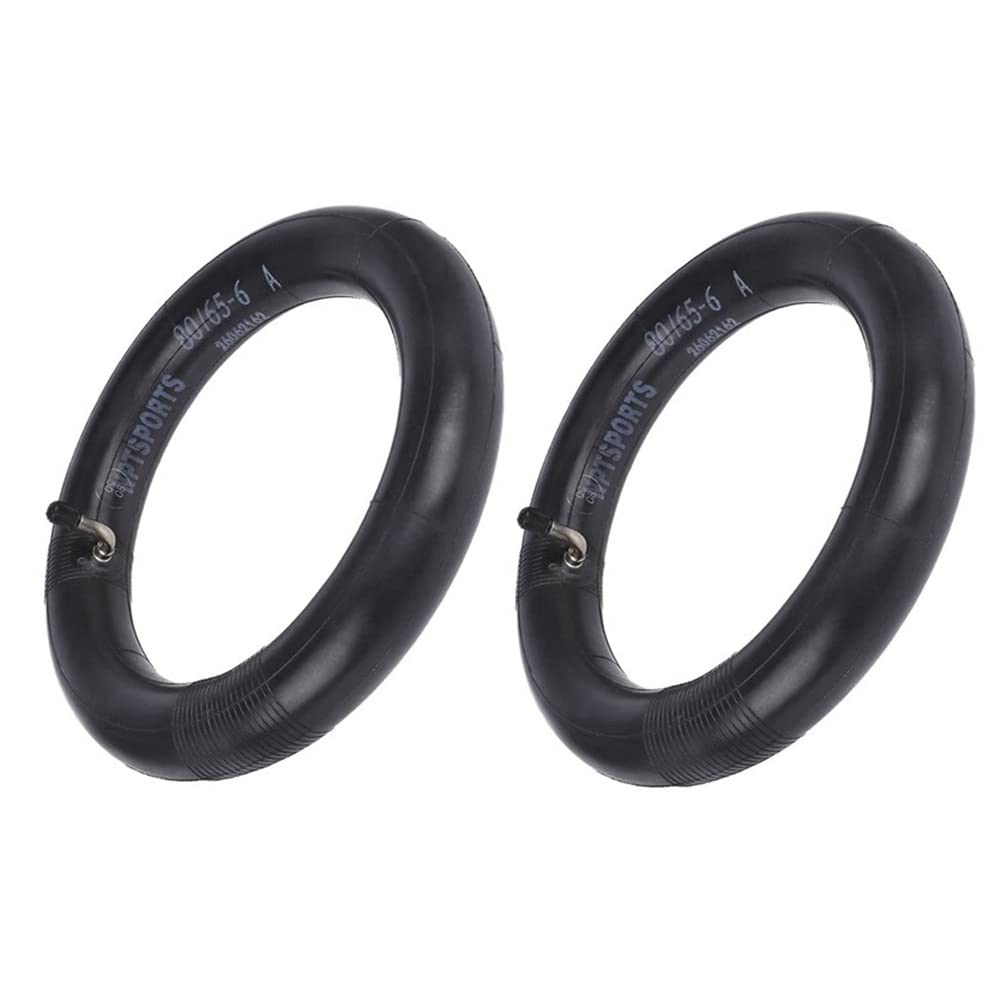 2 PièCes 10 Pouces 80/65-6 Chambre à Air 255X80 Caoutchouc pour Zero 10X Scooter éLectrique Excellentes Applications de Remplacement