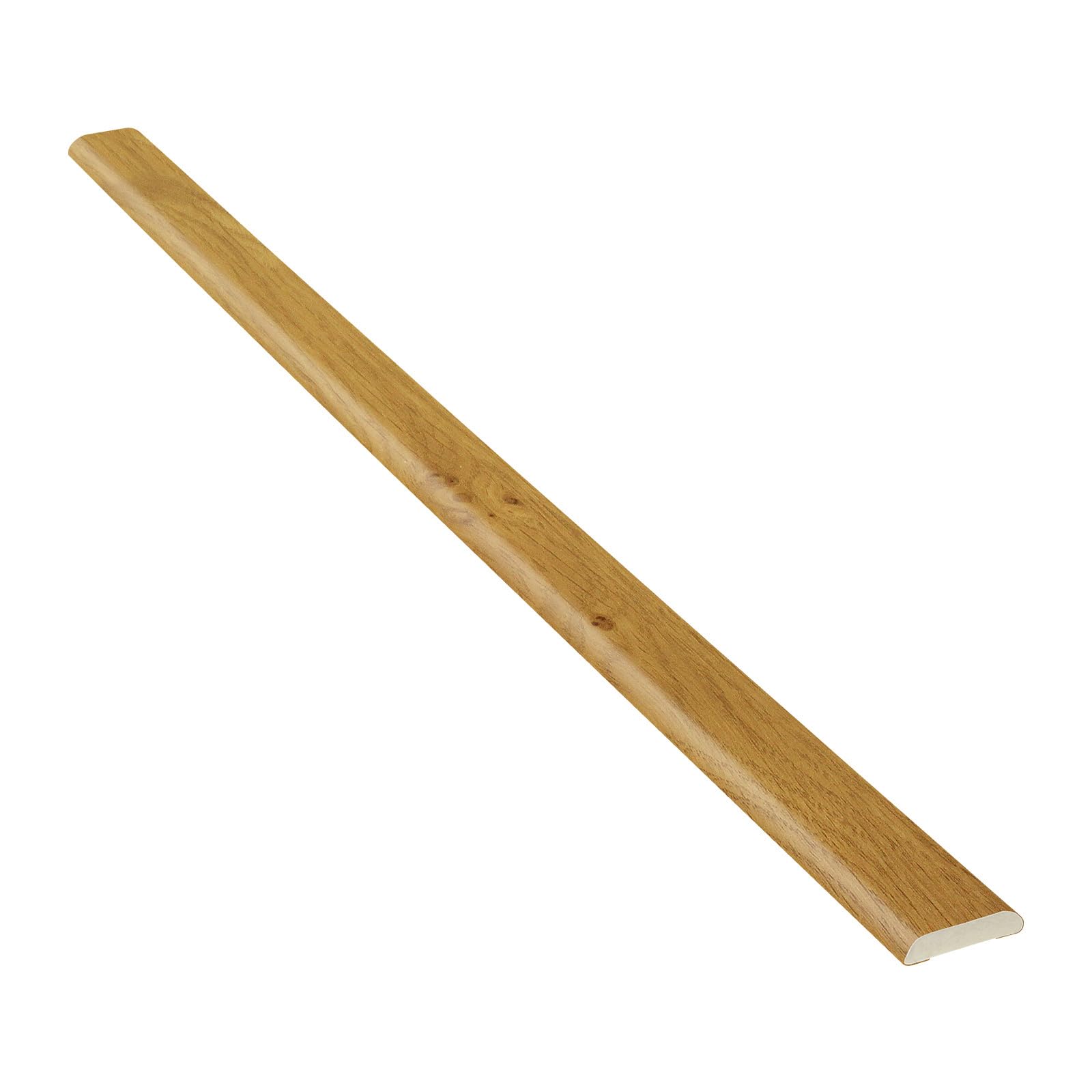 Irish Oak 25mm x 5m D-Mould PVC Window Trim Plastic Finishing Strip