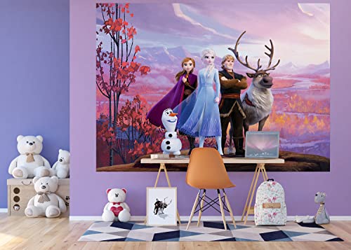 AG Design Disney Die Eiskönigin | Fototapete für Kinderzimmer | 252 x 182...