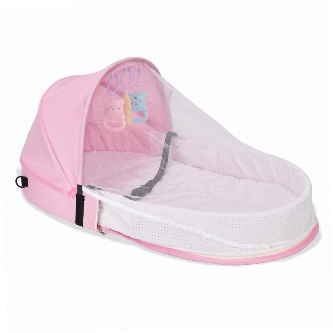 Couffin portable et lit bébé pliable léger avec moustiquaire