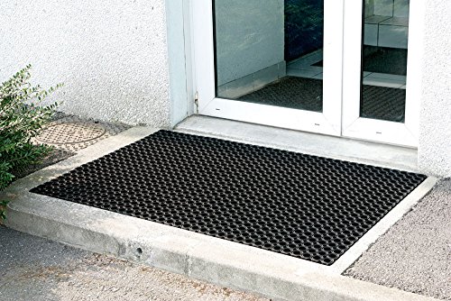 Caillebotis caoutchouc pour nettoyer les bottes devant le jardin - 5