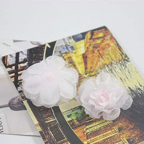 Miniatura 4 de EdricShop - 20 piezas de bricolaje artificial Flor DE Seda DE Alta Qualidade Caixa DE Presente DE Casamento Casa Decoracao Grinalda Praheta Flor