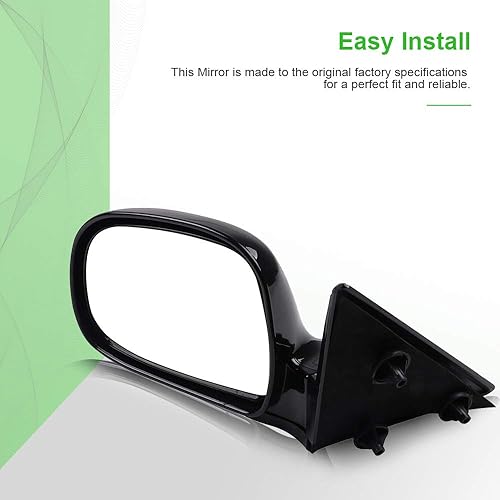 Miniatura 3 de SCITOO Espejo de visión lateral del conductor compatible con Chevy Blazer S10 para Chevy Blazer S10 para GMC Jimmy S-15 para GMC S-15 para GMC S-15