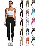 Leonie & Co Leggings 3D Anti Cellulite, Leonie and Co Legging Anti-Cellulite à Compression - Minceur Taille Haute sans Couture Yoga Fitness Pantalon Sport