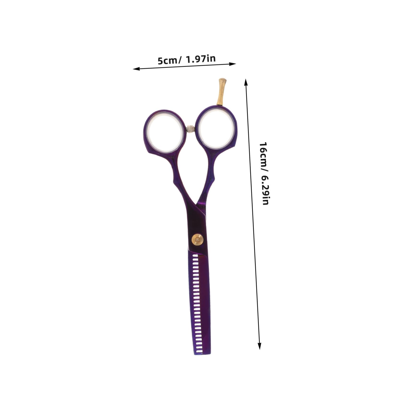 IWOWHERO Barber Hairdressing Thinning Scissors Professional Stainless Steel Hair Cutting Shear for Home and Salon Use User Friendly Design Durable Hair Tool for Stylists and Beginners