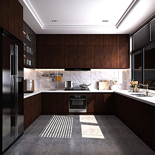 Image of Peel and Stick Wallpaper for Walls (45x300 cm) Pack of 1 | Waterproof Self Adhesive PVC Wallpaper for Bedroom, Living Room, Home, Office & Cupboard (Brown Textured)