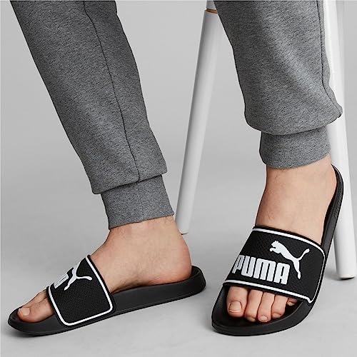PUMA Unisex Leadcat 2.0 Tongs, Puma Black Puma White, 44.5 EU