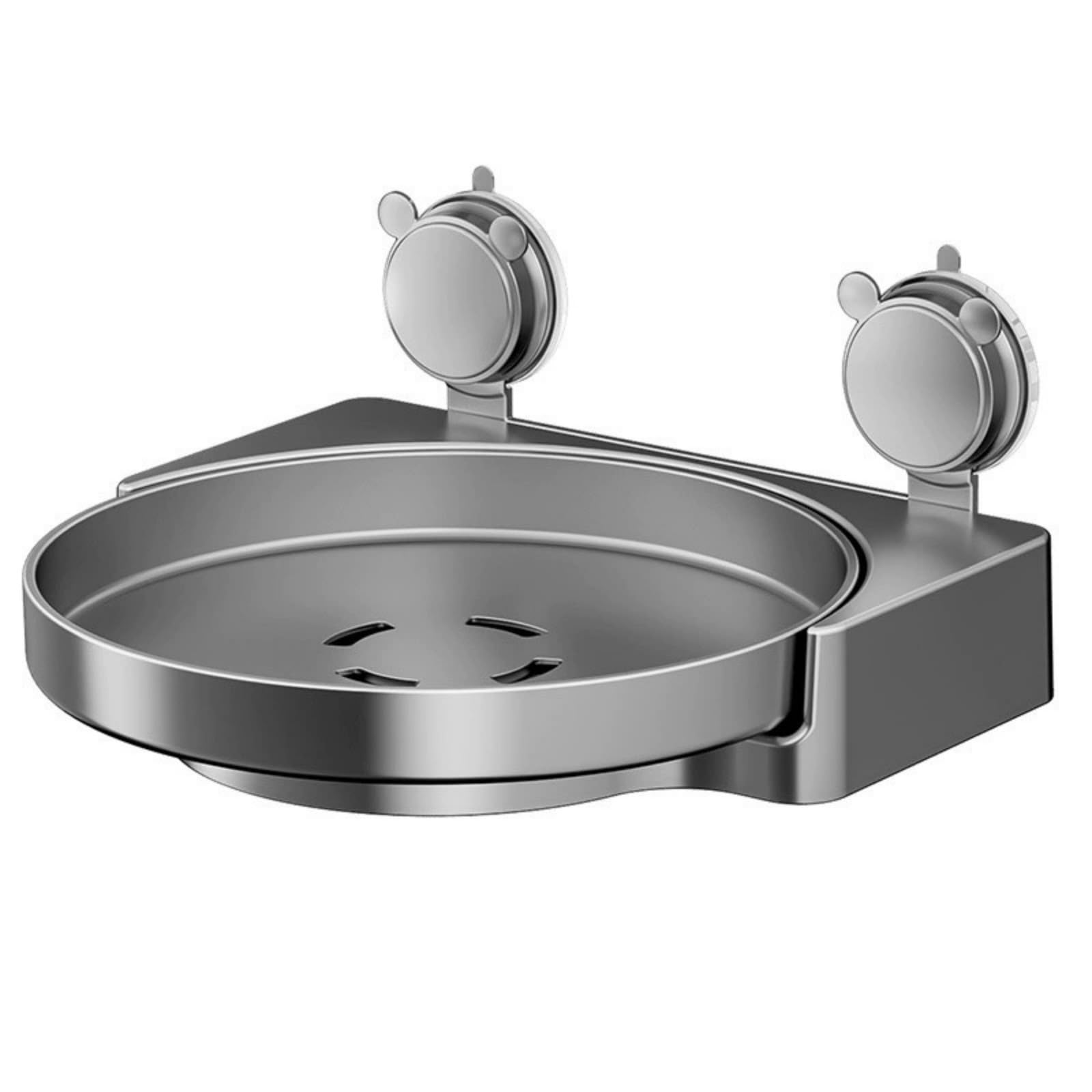 Tsophreniq Efficient Suction Cup Mounted Organizers for Cabinets and Pantries Featuring 360 Rotation for Easy Item Access Efficient Wall Organizers