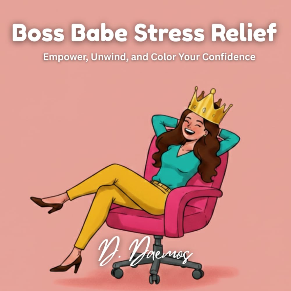 Boss Babe Stress Relief: A Sassy Coloring Book for Strong, Stressed & Stylish Women