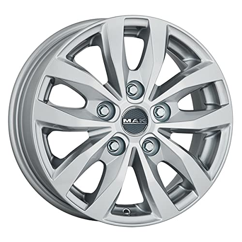 CERCHIO IN LEGA MAK LOAD 5 6.5x15 5x118 ET 55 SILVER