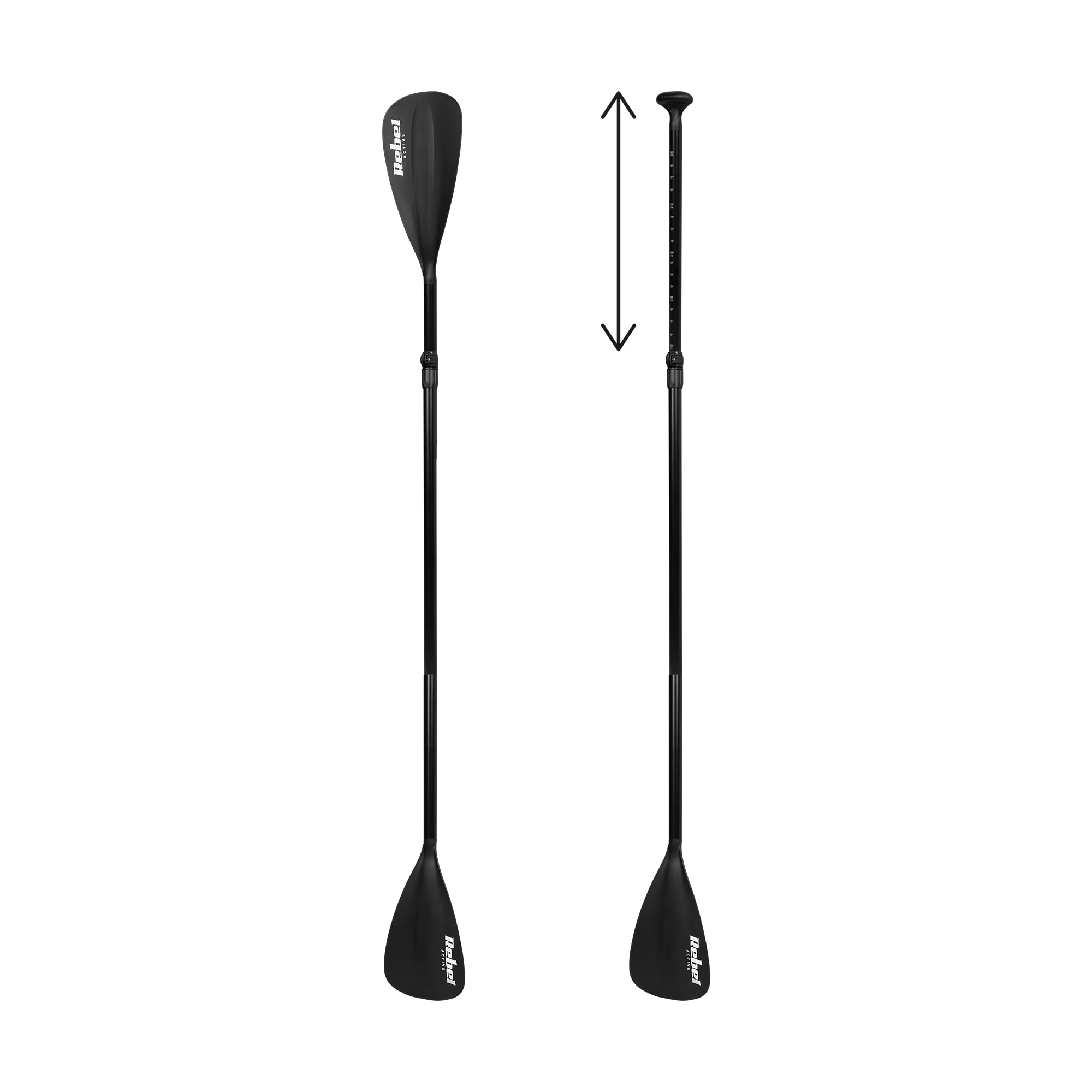 Rebel Electro Deska SUP PRO Touring Pompowana z Siedziskiem do Pływania Drop-Stitch 381 cm Zestaw Wiosło Pompka Plecak RBA-4512