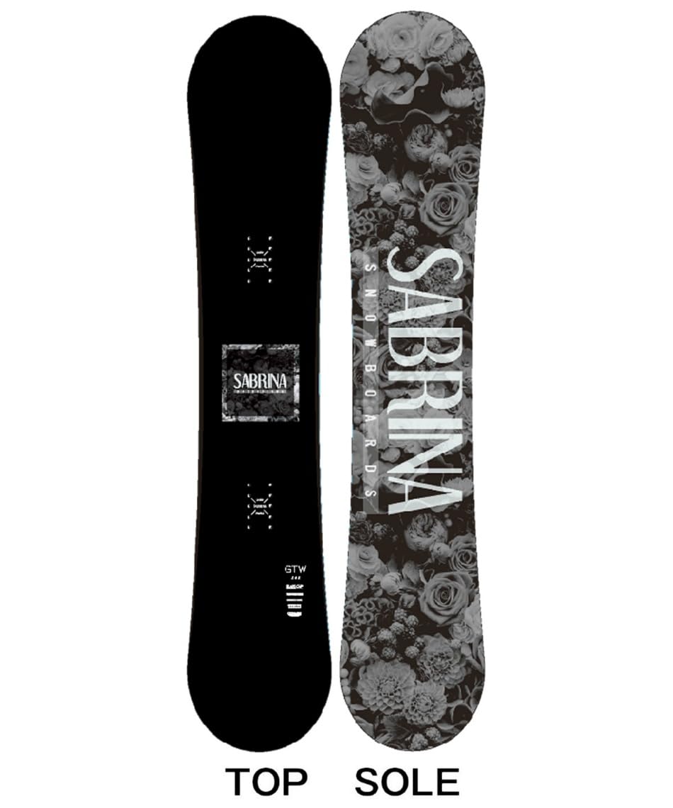 Amazon | [サブリナ] スノーボード 板 レディース ジーティーダブル  