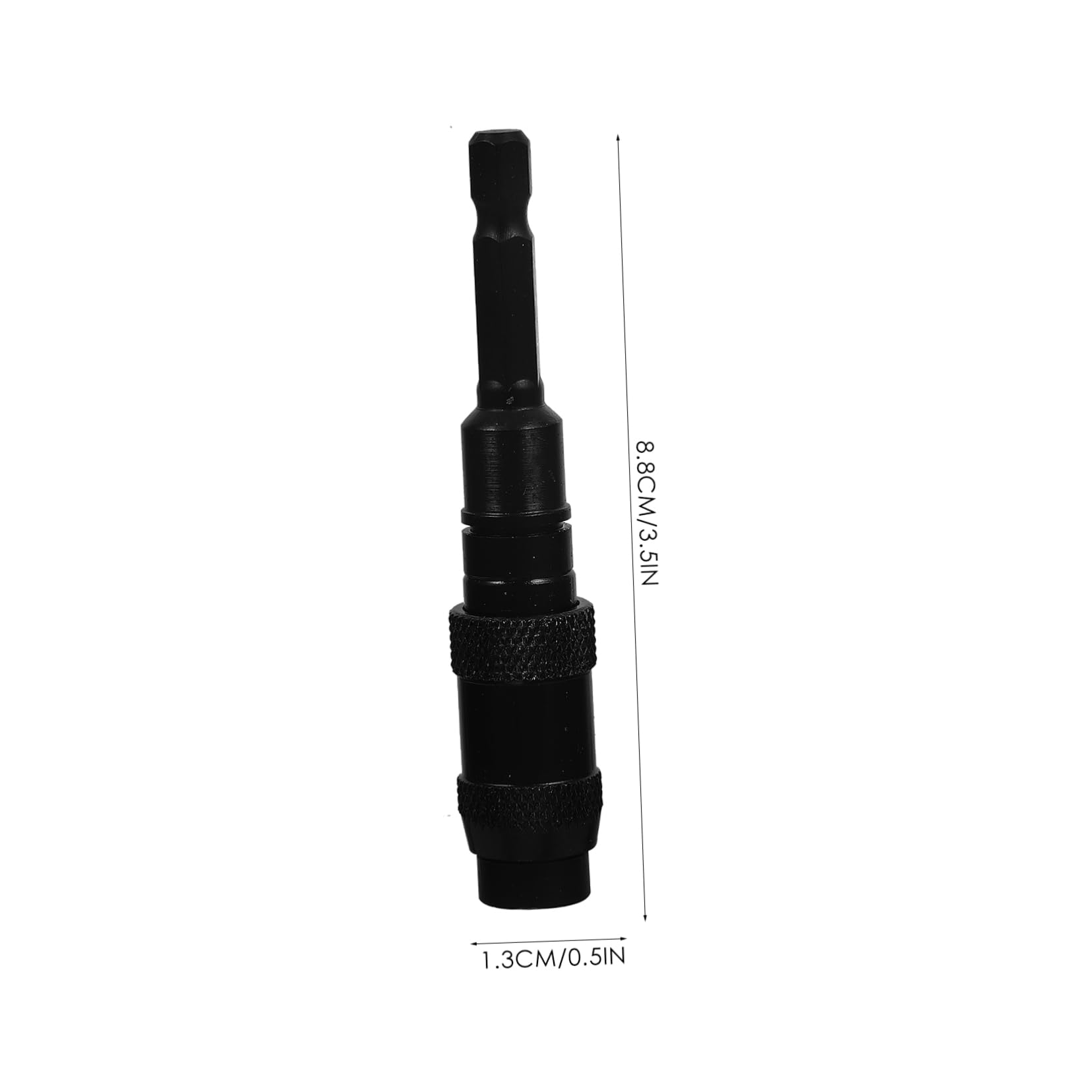 ARTIBETTER 2 Pz Asta Di Estensione Della Punta Cacciavite Magnetico Estensore Della Punta Del Trapano Porta Punte Pivot Estensione Della Punta Del Trapano Black Acciaio Cromo Vanadio