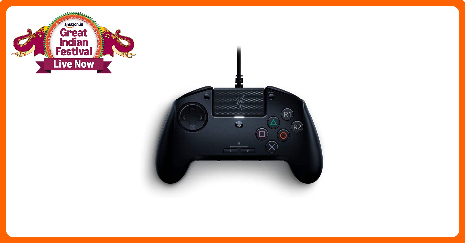 その他 LAZER - Razer Raion RZ06-02940100-R3A1 FIGHT PAD Razer Raion - PS4 Gaming Controller | Razer Europe