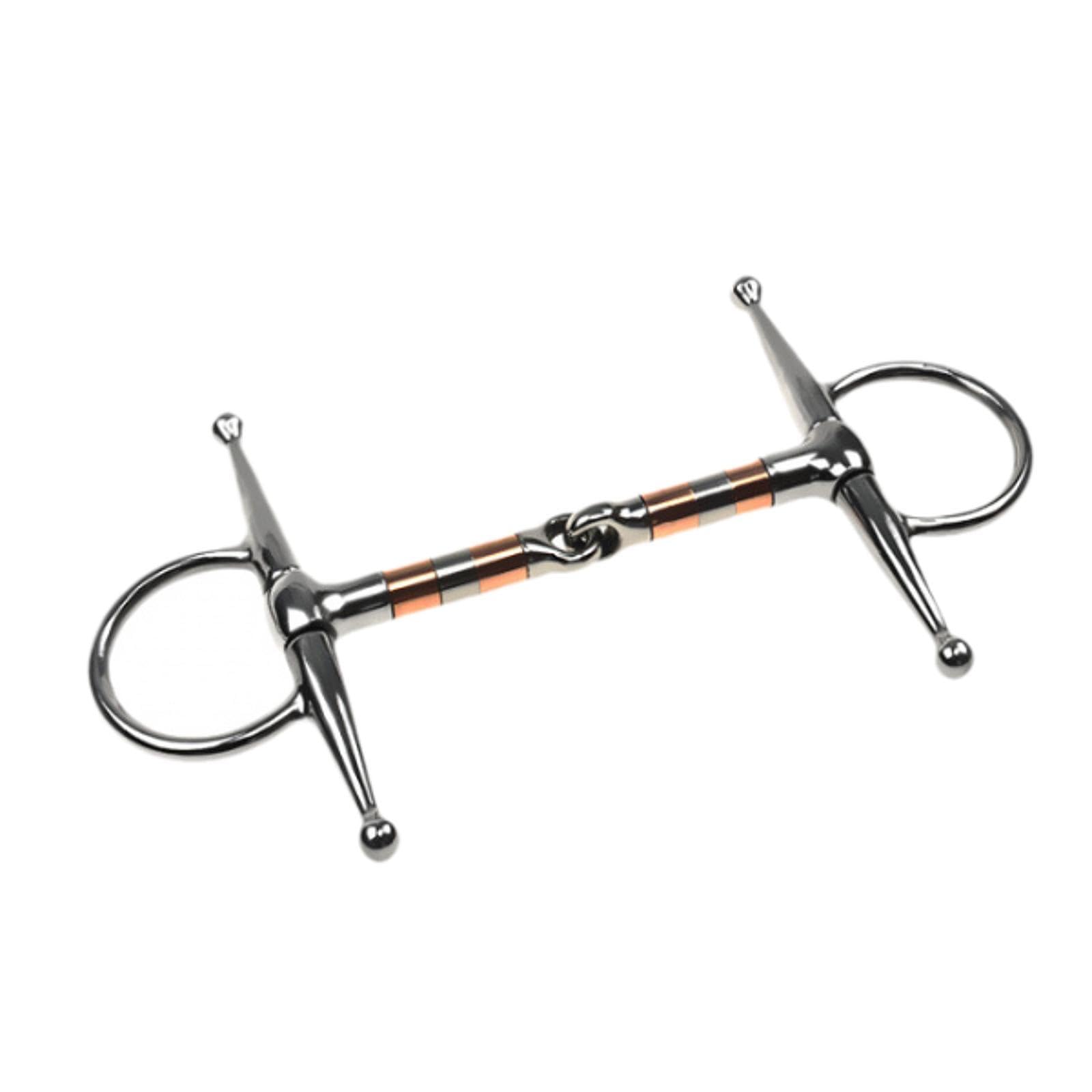 Milageto Filetto per Cavallo Filetto a Bocca per Cavallo Filetto a Forma di H Filetto per Cavallo Filetto per Monta Filetto Robusto Morso per