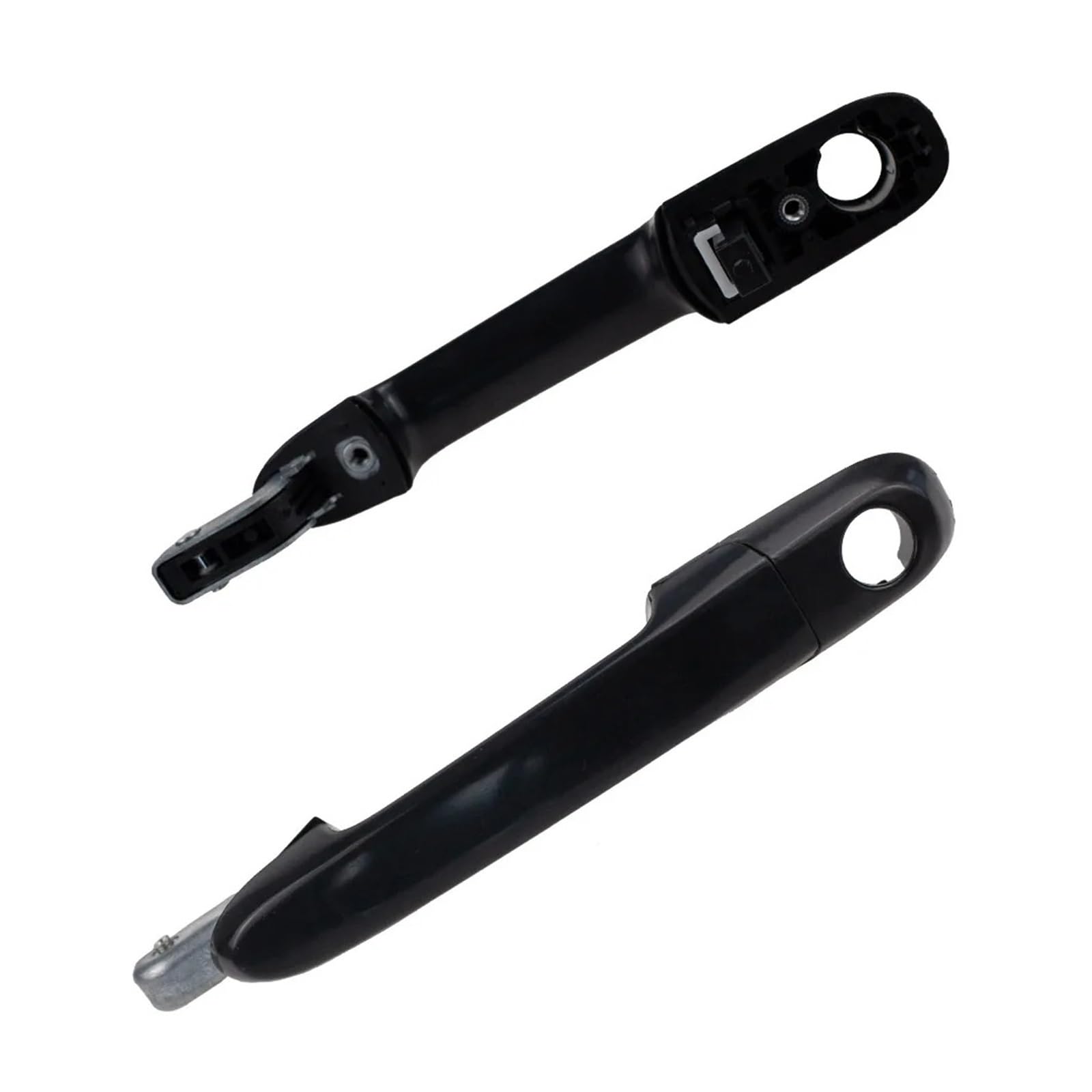 Wxjwx0211 1 Pair Front Car Exterior Outer Door Handle For Hyundai For Accent 2006-2011 82650-1E000 82660-1E000 83650-1E000 83660-1E000(1 Pair Front)