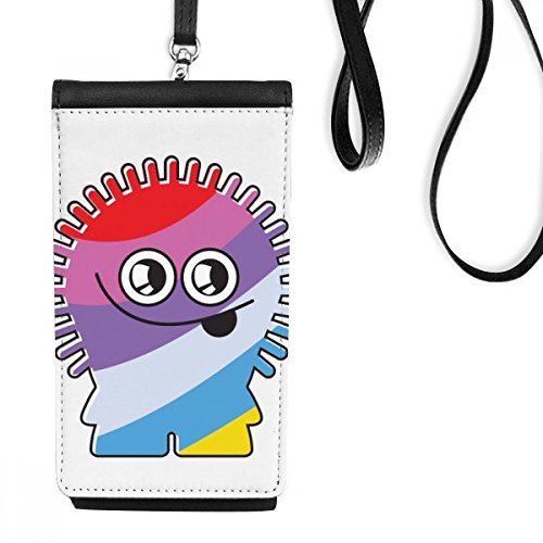 Hanging téléphone noir Universe et Rainbow Alien pour protéger votre portable
