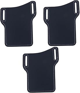 Generic 3 Peças Bolsa De Cintura Para Homens Bolsa De Cintura Para Homens Bolsas De Cinto Masculinas Bolsa De Couro Bolsa De Telefone Celular Bolsa De Telefone Celular Para Homens Bolsa