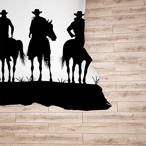 Parure de lit légère ambiance Cowboy Premium pour habiller un lit adolescent Long Twin - 6