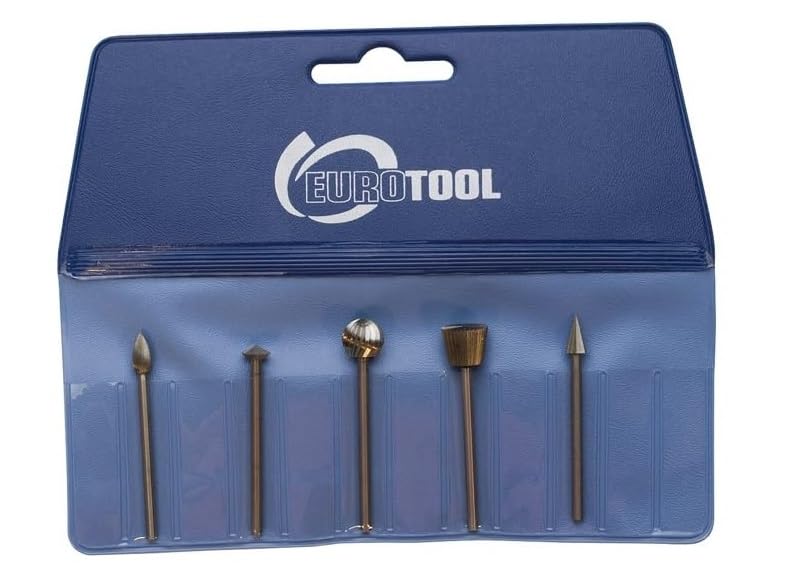 Juego de 5 fresas grandes EUROTOOL miniatura 1